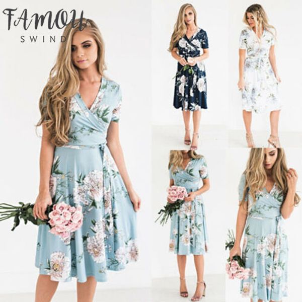 2020 women's boho chiffon midi casual printed dresses evening party beach dress floral sundress, Black;gray
2020 women's boho chiffon midi casual printed dresses evening party beach dress floral sundress, Black;gray