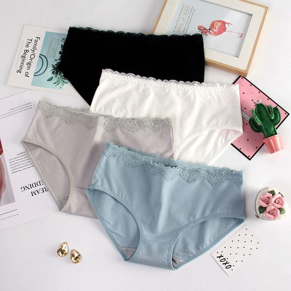 women's panties japan style girl cotton lace edge solid color briefs soft lingeries for women underwear mid-rise underpants, Black;pink
women's panties japan style girl cotton lace edge solid color briefs soft lingeries for women underwear mid-rise underpants, Black;pink