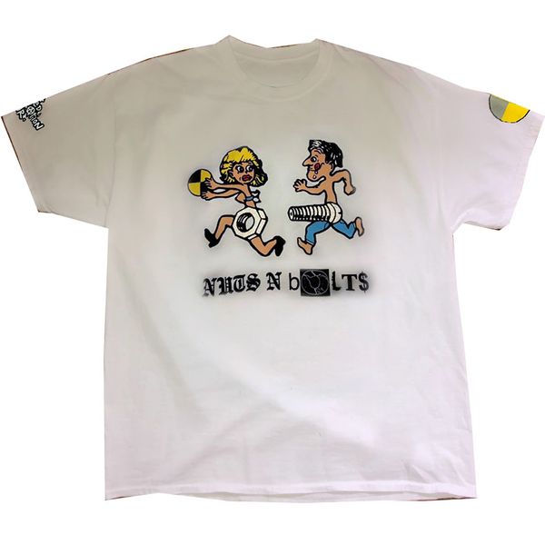 new asap rocky testing nuts n bolts tee rap reflective short sleeve ay men's cotton t-shirt s-xl, White;black
new asap rocky testing nuts n bolts tee rap reflective short sleeve ay men's cotton t-shirt s-xl, White;black