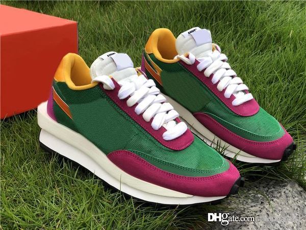 est authentic sacai x ldv waffle ldwaffle daybreak men women running shoes pine green clay orange del sol-sail bv0073-301 with box 5-12
est authentic sacai x ldv waffle ldwaffle daybreak men women running shoes pine green clay orange del sol-sail bv0073-301 with box 5-12