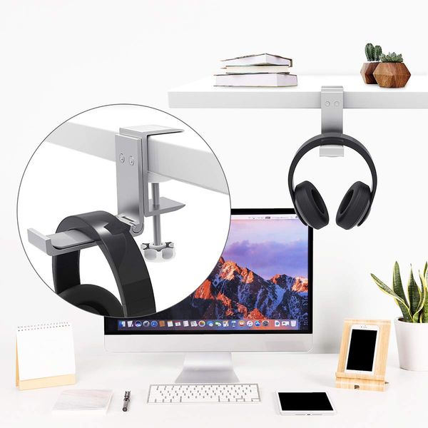 universal headset hanger headphone hook holder mount stand aluminum alloy with clamp supports horizontal vertical installation
universal headset hanger headphone hook holder mount stand aluminum alloy with clamp supports horizontal vertical installation