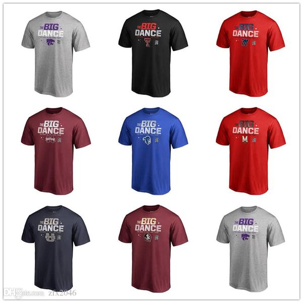 Branded 2019 NCAA Men's Basketball Tournament March Madness Big Dance T-Shirt Blue Gray Red Garnet Final Four College Uniform Shirts
Branded 2019 NCAA Men's Basketball Tournament March Madness Big Dance T-Shirt Blue Gray Red Garnet Final Four College Uniform Shirts
