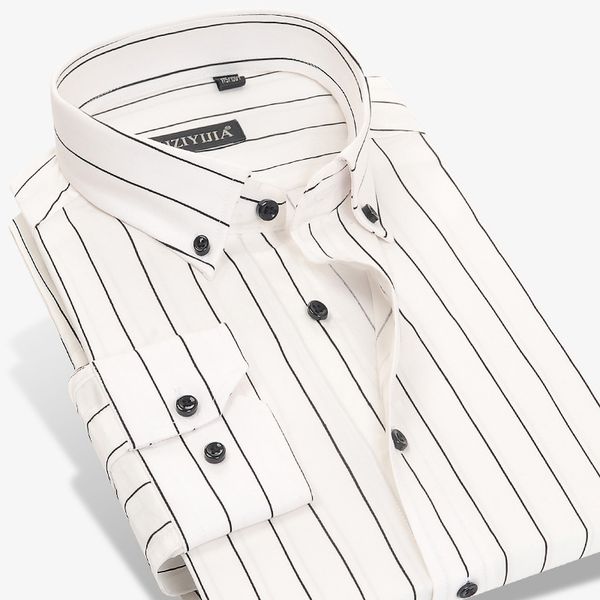 new design contrast white color black thin stripe men business dress shirts 100% pure cotton fabric button-down collar men shirt, White;black
new design contrast white color black thin stripe men business dress shirts 100% pure cotton fabric button-down collar men shirt, White;black