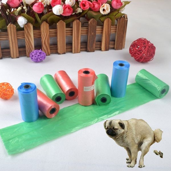 15pcs/roll dog cat poop bag degradable pet garbage bag suitable for all pets outdoor home cleaning random color
15pcs/roll dog cat poop bag degradable pet garbage bag suitable for all pets outdoor home cleaning random color