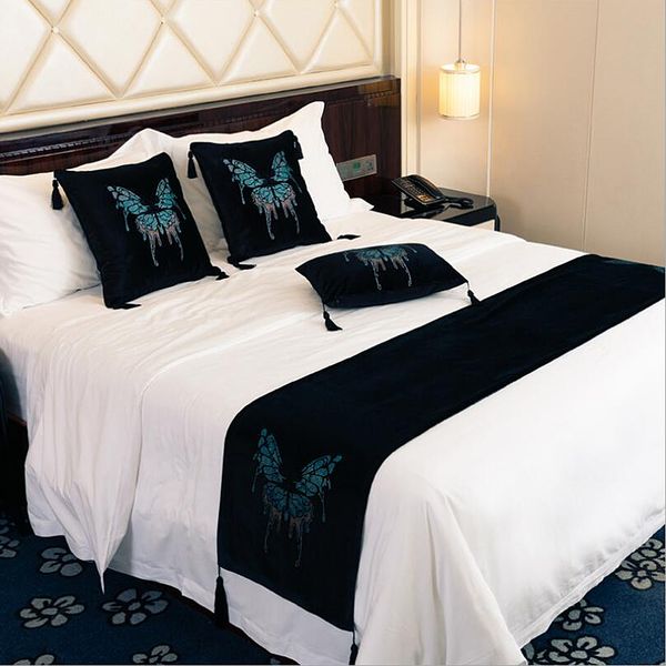 solid color soft no fading modern bed runner bedding scarf protection, 45x180cm for 180cm bed
solid color soft no fading modern bed runner bedding scarf protection, 45x180cm for 180cm bed