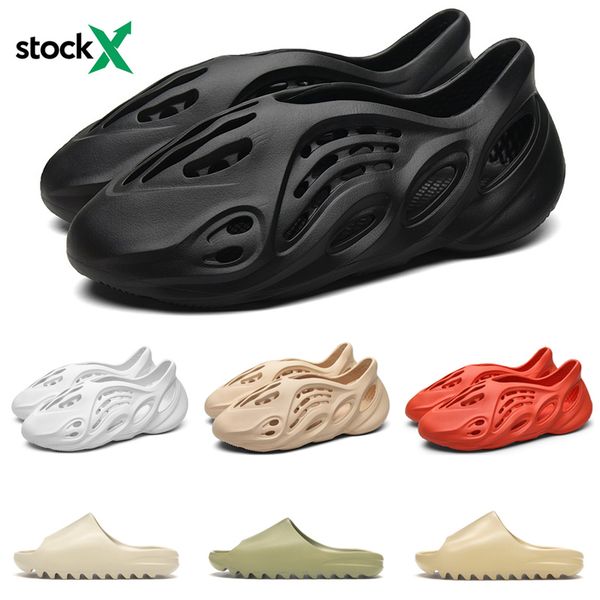 2020 stock x kanye slippers foam runner triple white black women mens designer slides sandals sliders platform fashion outdoor slipper 36-45
2020 stock x kanye slippers foam runner triple white black women mens designer slides sandals sliders platform fashion outdoor slipper 36-45