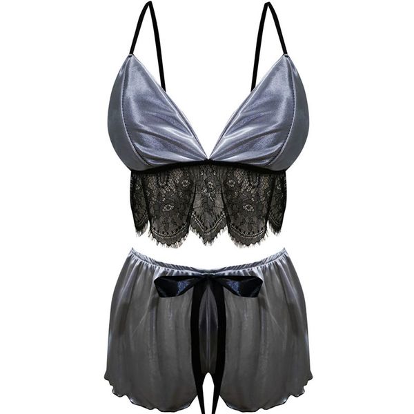 fashion women's summer lingerie set 2019 solid sleeveless sleepwear camisole lace erotic underwear shop 3y18, Red;black
fashion women's summer lingerie set 2019 solid sleeveless sleepwear camisole lace erotic underwear shop 3y18, Red;black