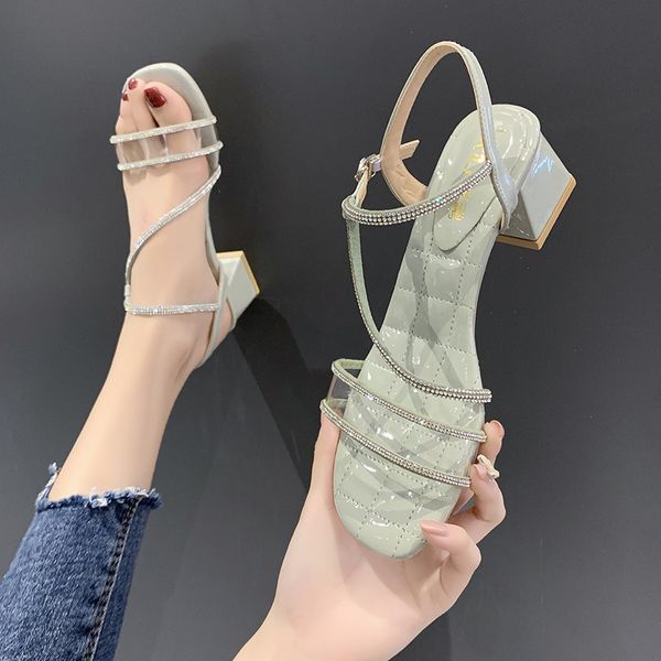 buckle strap 2020 sandals female shoe comfort shoes for women med open toe block heels all-match women's rhinestone ladies, Black
buckle strap 2020 sandals female shoe comfort shoes for women med open toe block heels all-match women's rhinestone ladies, Black