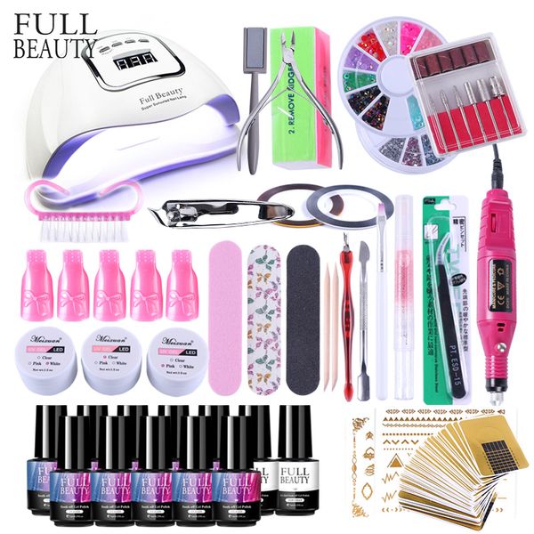 nail kits 90w uv lamp nail dryer soak off gel polish professional electric drill manicure art all for set ch1581
nail kits 90w uv lamp nail dryer soak off gel polish professional electric drill manicure art all for set ch1581