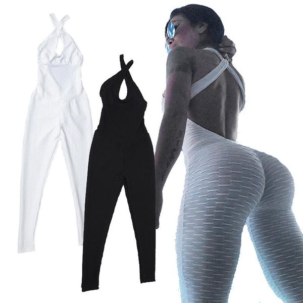 casual jumpsuit backless romper yoga pants hollow out sport bodysuit fashion halter 2020 high waist, White;red
casual jumpsuit backless romper yoga pants hollow out sport bodysuit fashion halter 2020 high waist, White;red