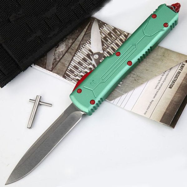 Christmas Gift UT VG10 Single Fine Blade double action automatic Rescue knife Tactical Gear Outdoor Survival Hiking Knives P984M R
Christmas Gift UT VG10 Single Fine Blade double action automatic Rescue knife Tactical Gear Outdoor Survival Hiking Knives P984M R