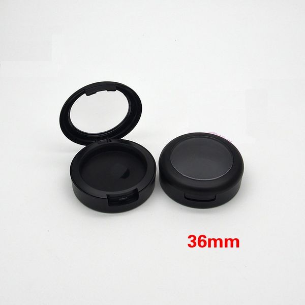 36mm frost black empty blusher cosmetic compact box plastic eyeshadow case clear cap cosmetic container lipstick pallette
36mm frost black empty blusher cosmetic compact box plastic eyeshadow case clear cap cosmetic container lipstick pallette