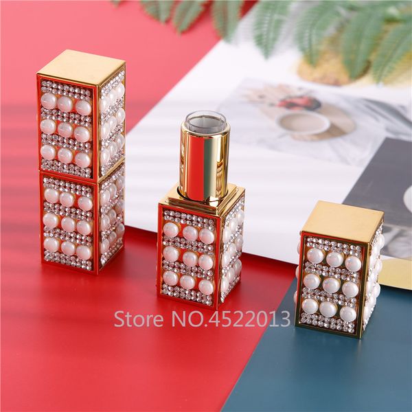 storage bottles & jars 10/20/30pcs 12.1mm empty shiny pearl lipstick tube, diy square lip container, refillable cosmetics shell packaging
storage bottles & jars 10/20/30pcs 12.1mm empty shiny pearl lipstick tube, diy square lip container, refillable cosmetics shell packaging