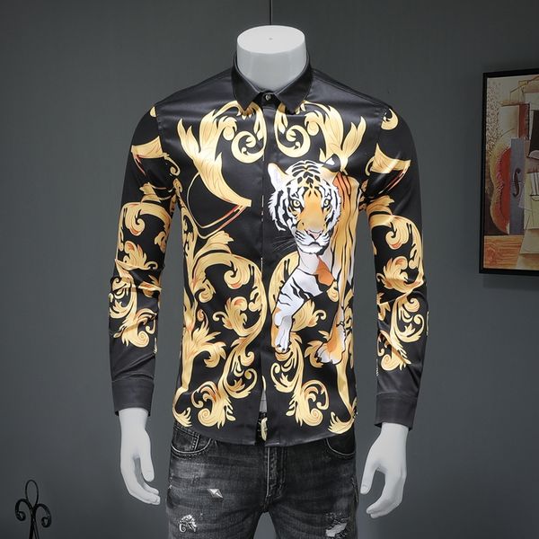 in 2019, the new cultivate morality men long sleeve shirt tiger print the long-term 2018 - cs18 - f85 qiantang, White;black
in 2019, the new cultivate morality men long sleeve shirt tiger print the long-term 2018 - cs18 - f85 qiantang, White;black