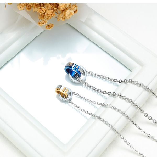 whole2019 couple neaklaces 'eternal love' matching set necklace for his and her valentines gift for boyfriend girlfriend, Silver
whole2019 couple neaklaces 'eternal love' matching set necklace for his and her valentines gift for boyfriend girlfriend, Silver
