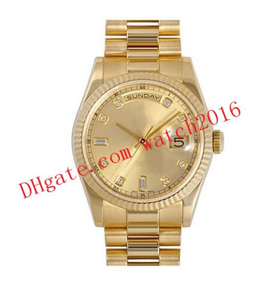 new version luxury watch 9 style mens 18k yellow gold 36mm ii diamond dial 218238 warranty automatic fashion men's watches wristwatch
new version luxury watch 9 style mens 18k yellow gold 36mm ii diamond dial 218238 warranty automatic fashion men's watches wristwatch