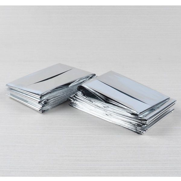 2 pcs emergency solar blankets extra thick disaster survival tent camping rescue outdoor pads
2 pcs emergency solar blankets extra thick disaster survival tent camping rescue outdoor pads