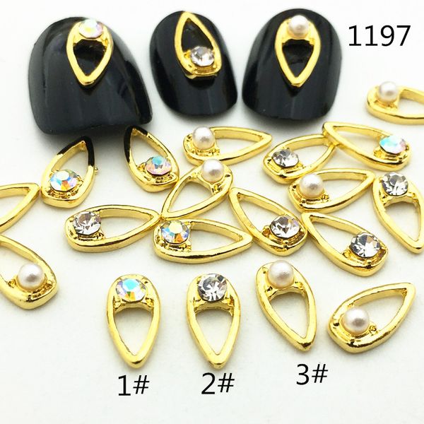 10pcs/lot japan korea gold drop tear with rhinestone pearl metal alloy nail art decorations stickers/charms/ tools for manicure, Silver;gold
10pcs/lot japan korea gold drop tear with rhinestone pearl metal alloy nail art decorations stickers/charms/ tools for manicure, Silver;gold