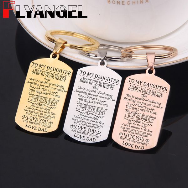 flyangel to my daughter keychain bag charm gifts from daddy jewelry love you for the rest of mine keyring gifts for daughter, Silver
flyangel to my daughter keychain bag charm gifts from daddy jewelry love you for the rest of mine keyring gifts for daughter, Silver