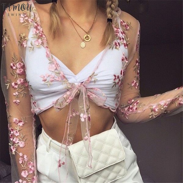 women blouse summer see through sheer mesh fishnet long sleeve polyester shirt ladies blouse tee woman 2020 floral shirt, White
women blouse summer see through sheer mesh fishnet long sleeve polyester shirt ladies blouse tee woman 2020 floral shirt, White