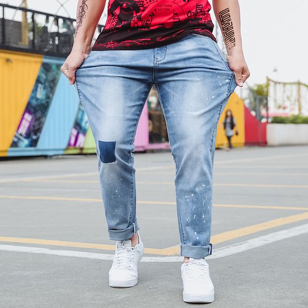 skinny jeans pant casual trousers 2019 blue jeans homme stretch spliced denim pants plus size s-xxxxxxl streetwear
skinny jeans pant casual trousers 2019 blue jeans homme stretch spliced denim pants plus size s-xxxxxxl streetwear