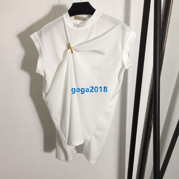 high end женщины девушки футболка плиссировать деталь pin круглый вырез с коротким рукавом блузка летняя рубашка тройник взлетно-посадочной, White
high end женщины девушки футболка плиссировать деталь pin круглый вырез с коротким рукавом блузка летняя рубашка тройник взлетно-посадочной, White