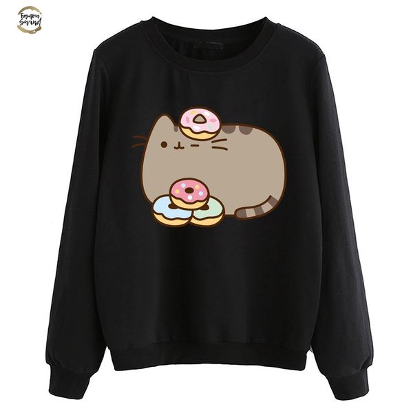 fleece casual style hoodies long sleeve 2019 new sweatshirts kawaii cartoon cat clothes women white brand tracksuits pullovers autumn, Black
fleece casual style hoodies long sleeve 2019 new sweatshirts kawaii cartoon cat clothes women white brand tracksuits pullovers autumn, Black