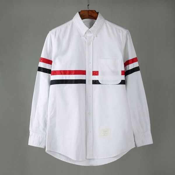 new 2019 men oxford embroidery striped red fashion cotton casual shirts shirt pocket long-sleeves 2xl #gg4, White;black
new 2019 men oxford embroidery striped red fashion cotton casual shirts shirt pocket long-sleeves 2xl #gg4, White;black