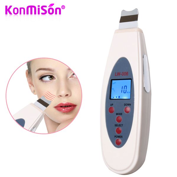 konmison ultrasonic skin scrubber cleanser face cleansing machine acne removal facial massager ultrasound peeling clean tone
konmison ultrasonic skin scrubber cleanser face cleansing machine acne removal facial massager ultrasound peeling clean tone