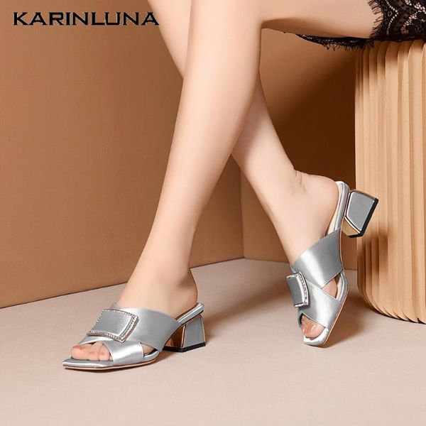 karin new fashion silk inside leather slipper mules summer women's shoes sandals pumps, Black
karin new fashion silk inside leather slipper mules summer women's shoes sandals pumps, Black