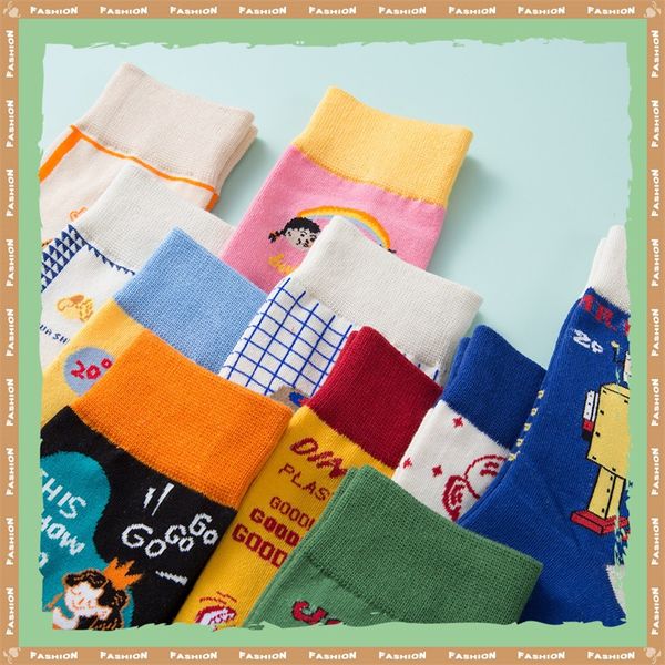 women's socks spring and summer tide brand female creative cartoon korean socks sports ladies cotton socks tube female, Black;white
women's socks spring and summer tide brand female creative cartoon korean socks sports ladies cotton socks tube female, Black;white