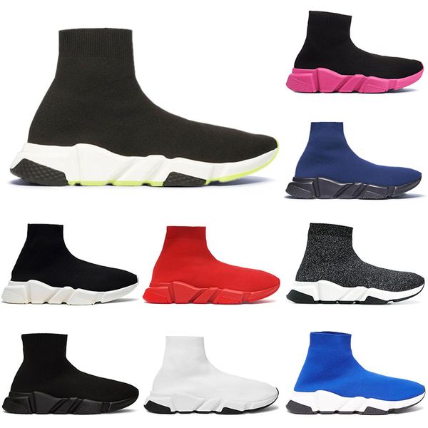 Wholesale Fashion luxury men women shoes sock black white red glitter blue platform designer mens trainers Speed Trainers sneakers casual
Wholesale Fashion luxury men women shoes sock black white red glitter blue platform designer mens trainers Speed Trainers sneakers casual