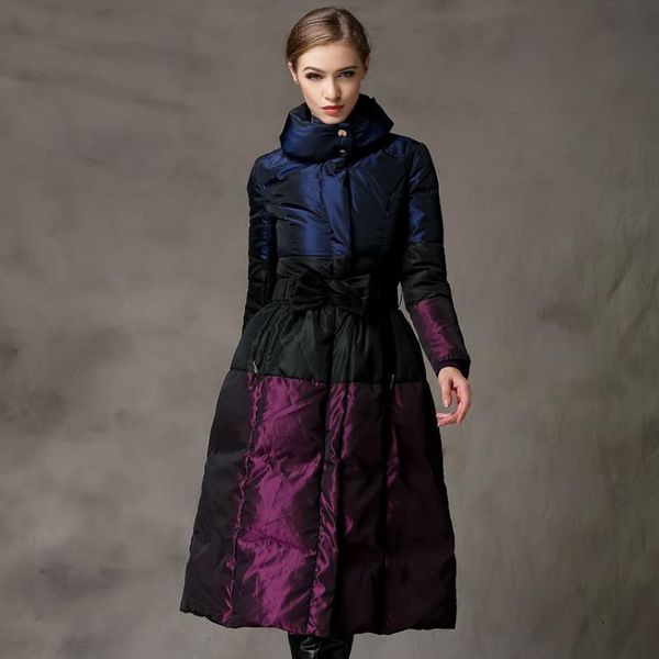 winter fashion brand good quality stand collar hit color duck down coat female zipper stitching oversize warm down parkas wq595, Black
winter fashion brand good quality stand collar hit color duck down coat female zipper stitching oversize warm down parkas wq595, Black