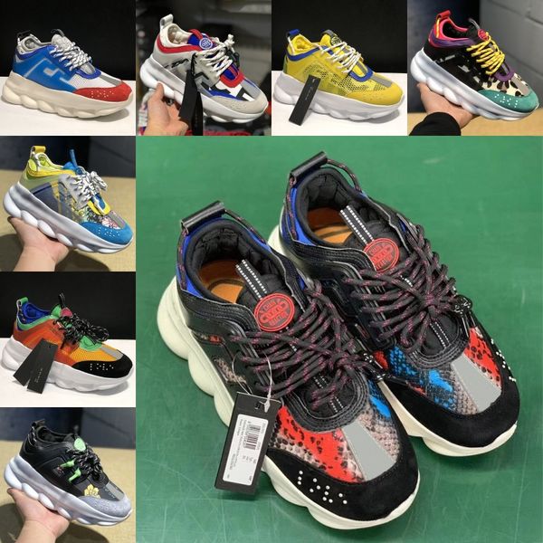 2019 designer shoes chain reaction multi color rubber dad black luxury casual shoes chainz black leather flat men women fashion sneakers
2019 designer shoes chain reaction multi color rubber dad black luxury casual shoes chainz black leather flat men women fashion sneakers