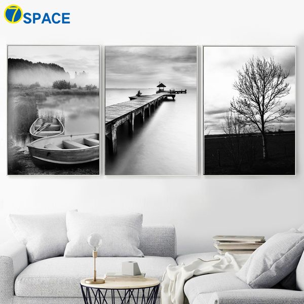 ship bridge tree sea natural wall art canvas painting nordic posters and prints black white wall pictures for living room decor
ship bridge tree sea natural wall art canvas painting nordic posters and prints black white wall pictures for living room decor