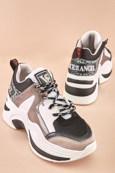 bambi gray women 's sneaker k0639175822, Black