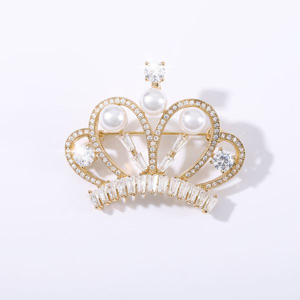 pins, brooches crown crystal for women charm wedding jewelry exquisite zircon crowns brooch pearl pin dress coat accessories, Gray
pins, brooches crown crystal for women charm wedding jewelry exquisite zircon crowns brooch pearl pin dress coat accessories, Gray
