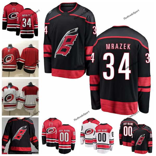 2019 mens carolina hurricanes petr mrazek hockey jerseys new black #34 petr mrazek stitched jerseys customize name, Black;red
2019 mens carolina hurricanes petr mrazek hockey jerseys new black #34 petr mrazek stitched jerseys customize name, Black;red