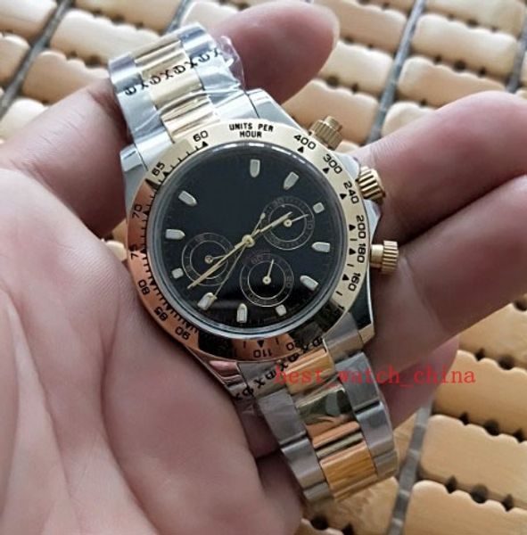40mm luxury factory case 116503 ss and 18k yellow gold black dial stainless steel case & bracelet automatic mechanical, Slivery;brown
40mm luxury factory case 116503 ss and 18k yellow gold black dial stainless steel case & bracelet automatic mechanical, Slivery;brown
