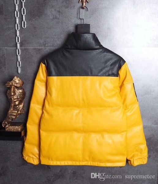 fashion brand cooperation nuptse leather down jackets 17fw t x nuptse jacket windproof thick outerwear trend winter coat, Black
fashion brand cooperation nuptse leather down jackets 17fw t x nuptse jacket windproof thick outerwear trend winter coat, Black