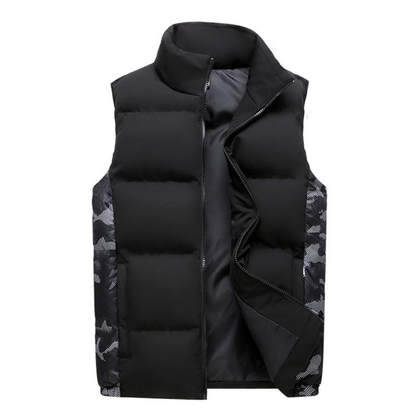 vest men 2018 new autumn winter warm sleeveless jacket male slim waistcoat men's vest fashion casual coats size m-4xl, Black;white
vest men 2018 new autumn winter warm sleeveless jacket male slim waistcoat men's vest fashion casual coats size m-4xl, Black;white