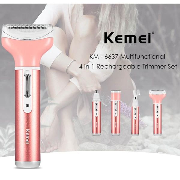 lady multifunctional electric shaver 4 in 1 rechargeable women body eyebrow nose skin cleaner hair removal trimmer for female
lady multifunctional electric shaver 4 in 1 rechargeable women body eyebrow nose skin cleaner hair removal trimmer for female
