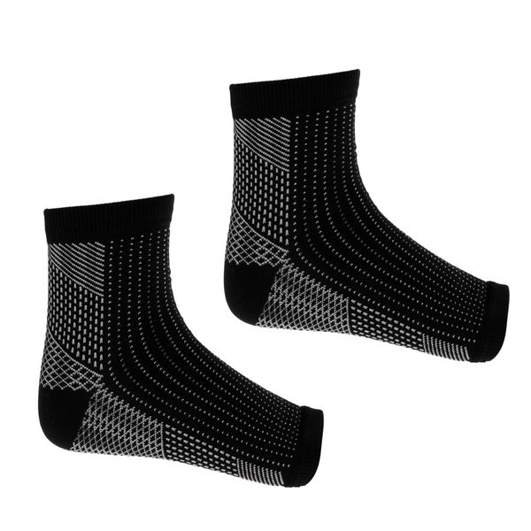 1 pair breathable plantar fasciitis compression socks heel foot arch foot support for fall winter outdoor sports, White;red
1 pair breathable plantar fasciitis compression socks heel foot arch foot support for fall winter outdoor sports, White;red