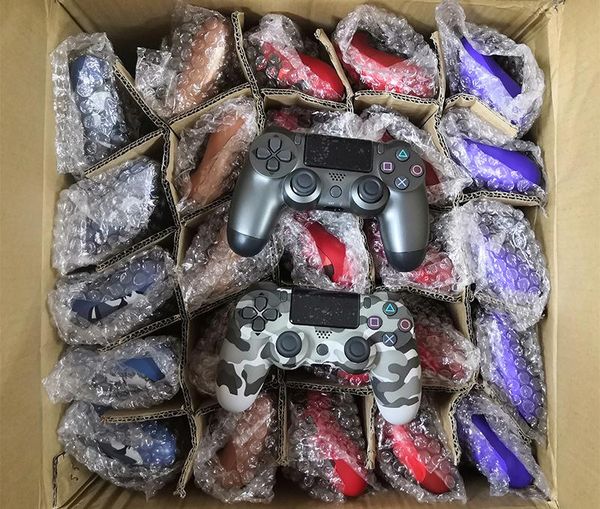 Bluetooth PS4 беспроводной контроллер для PS4 вибрации джойстика Геймпад PS4 Game Controller 22color Нет розничной коробки
Bluetooth PS4 беспроводной контроллер для PS4 вибрации джойстика Геймпад PS4 Game Controller 22color Нет розничной коробки