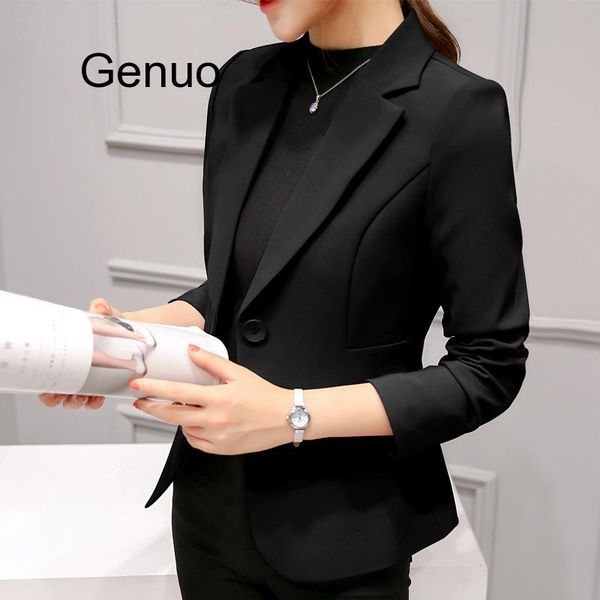 women's suits & blazers black women blazer formal lady office work suit pockets jackets coat slim femme, White;black
women's suits & blazers black women blazer formal lady office work suit pockets jackets coat slim femme, White;black