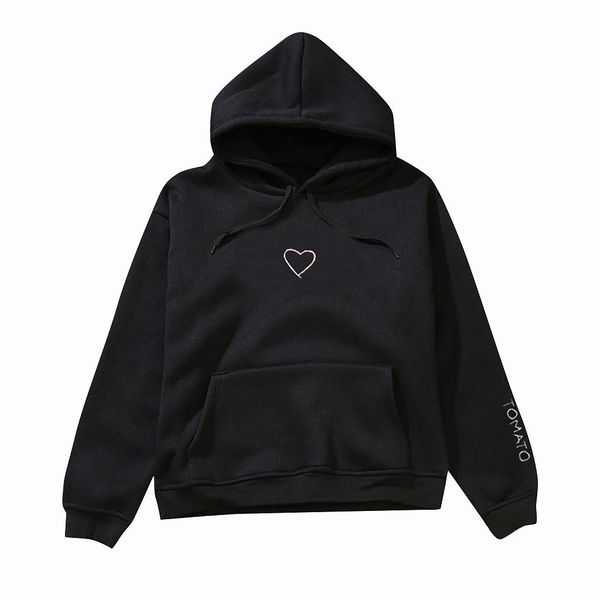 loose plush red casual hooded sweatshirt long sleeve daily pocket pullover blouse spring autumn women's sweatshirt para, Black
loose plush red casual hooded sweatshirt long sleeve daily pocket pullover blouse spring autumn women's sweatshirt para, Black