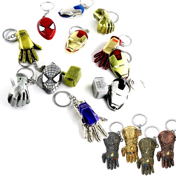 7 styles 4 color marvel key chain infinity gauntlet alliance superhero key chain pendant, Silver
7 styles 4 color marvel key chain infinity gauntlet alliance superhero key chain pendant, Silver