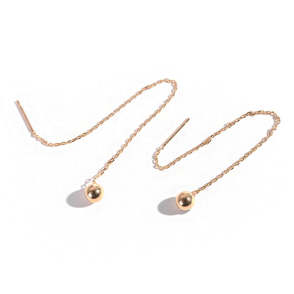 1 pair women fashion drop dangle earrings gold silver long chain ear threader drop dangle earrings round ball pendant jewelry
1 pair women fashion drop dangle earrings gold silver long chain ear threader drop dangle earrings round ball pendant jewelry