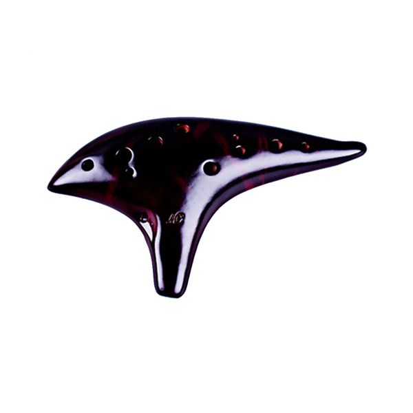 12 holes submarine style woodwind porcelain ceramic ocarina hobbies smoked burn flute vintage musical instrument rhythm alto c
12 holes submarine style woodwind porcelain ceramic ocarina hobbies smoked burn flute vintage musical instrument rhythm alto c