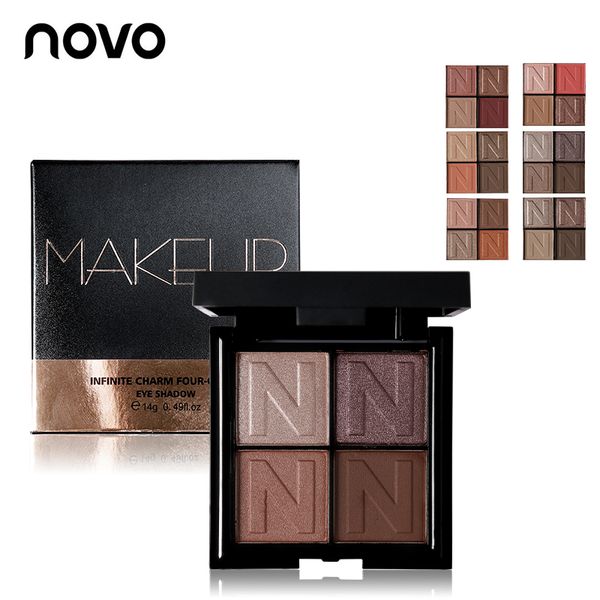 novo 4 color matte glitter eyeshadow palette makeup shimmer eyes makeup smoky eye shadow shining cosmetic
novo 4 color matte glitter eyeshadow palette makeup shimmer eyes makeup smoky eye shadow shining cosmetic